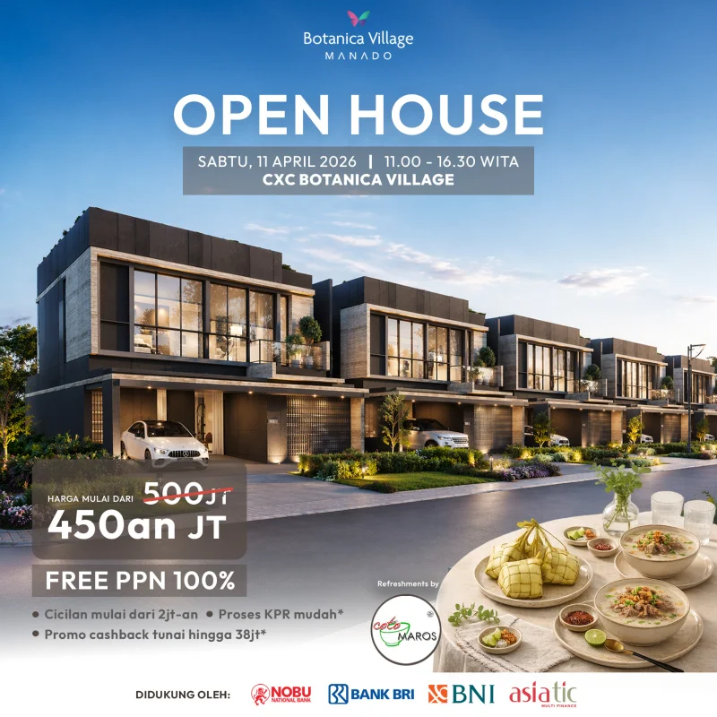 Open House Botanica Village Manado