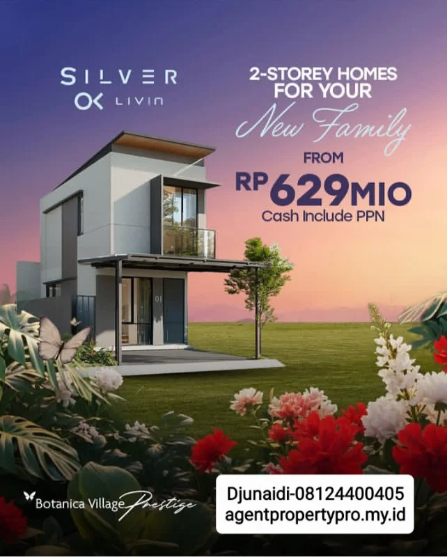 Silver livin botanica village prestige manado