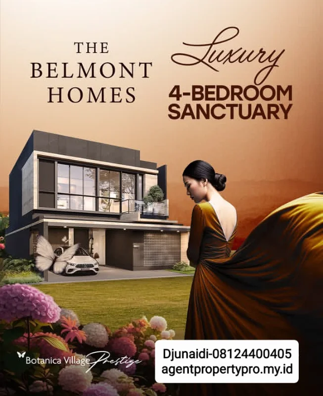 The Belmont Homes botanica village prestige manado